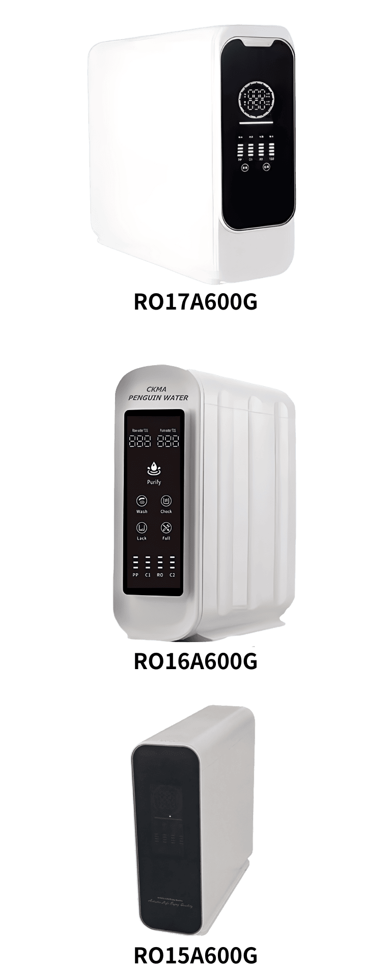 CKMA 3 Tankless Water Purifier(各レンタル990B/月)