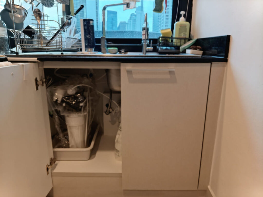 Prasanmitr Place在住のF様宅でのCKMA浄水器設置後の写真