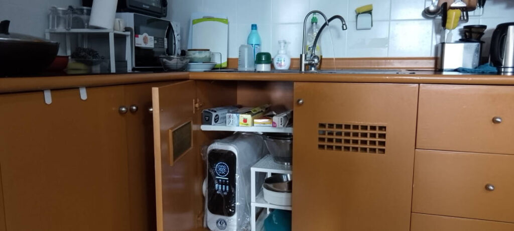 City Resort Annex 39在住のO様宅でのCKMA浄水器設置後の写真