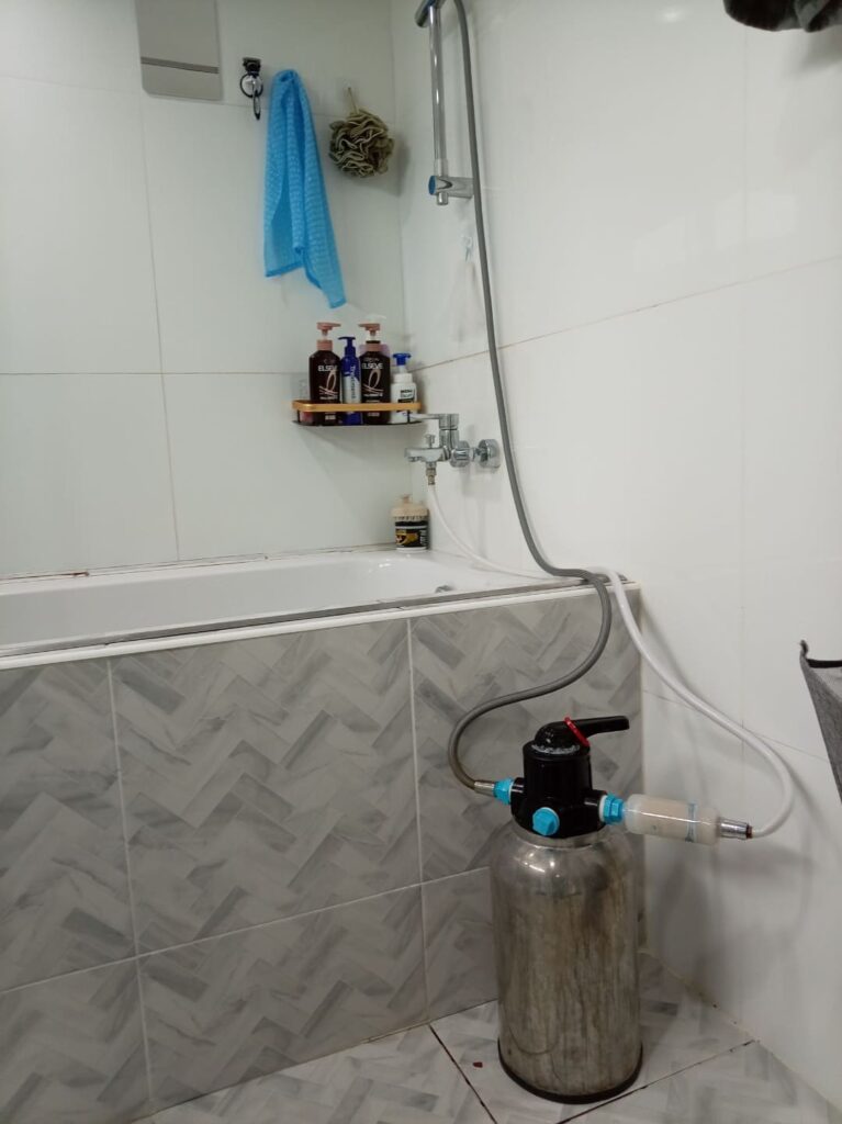 Sethiwan Park在住のM様宅でのCKMA軟水器設置後の写真