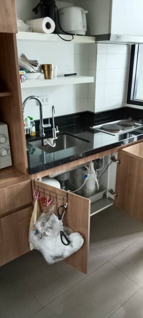 BLOCS 77在住のY様宅でのCKMA浄水器設置後の写真